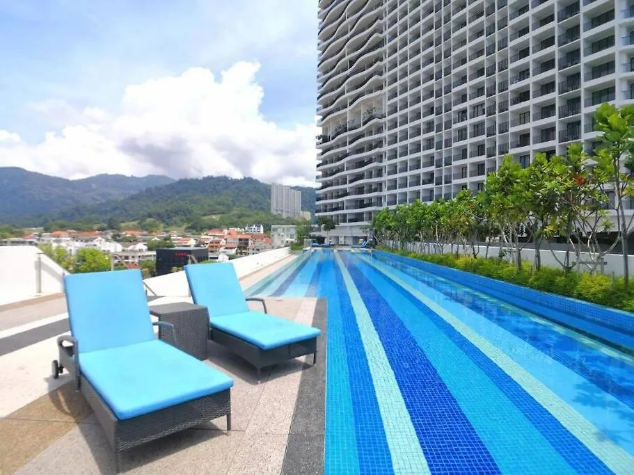 Tanjung Tokong Elegant Seaview Projector Lounge By The Only Bnb מלזיה